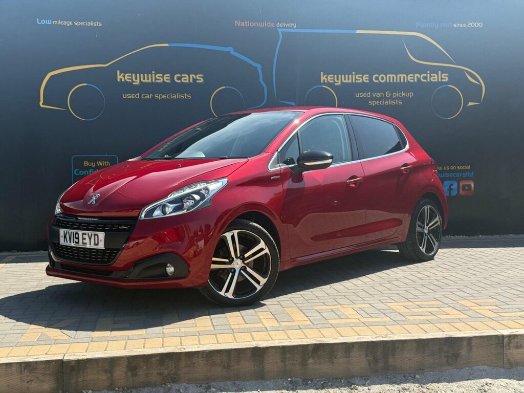 Peugeot 208 1.2 Puretech Gpf Gt Line Euro 6 Ss Red