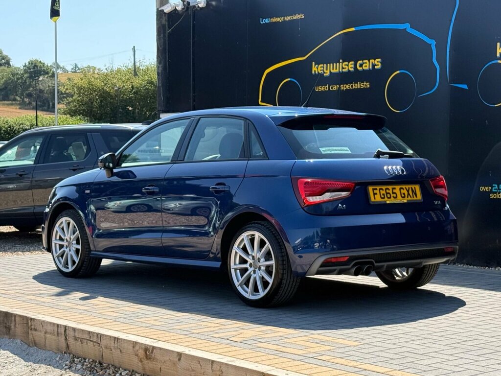 Audi A1 1.4 Tfsi S Line Sportback Euro 6 Ss FG65GXN Blue #3