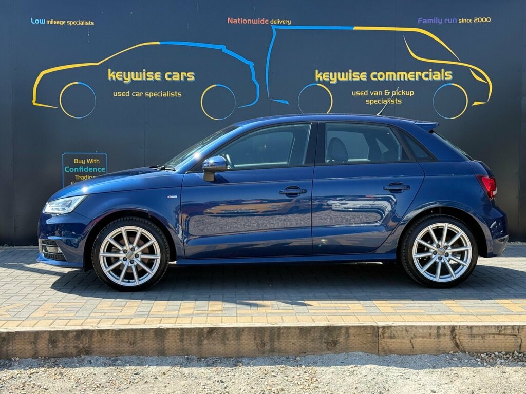 Audi A1 1.4 Tfsi S Line Sportback Euro 6 Ss FG65GXN Blue #2