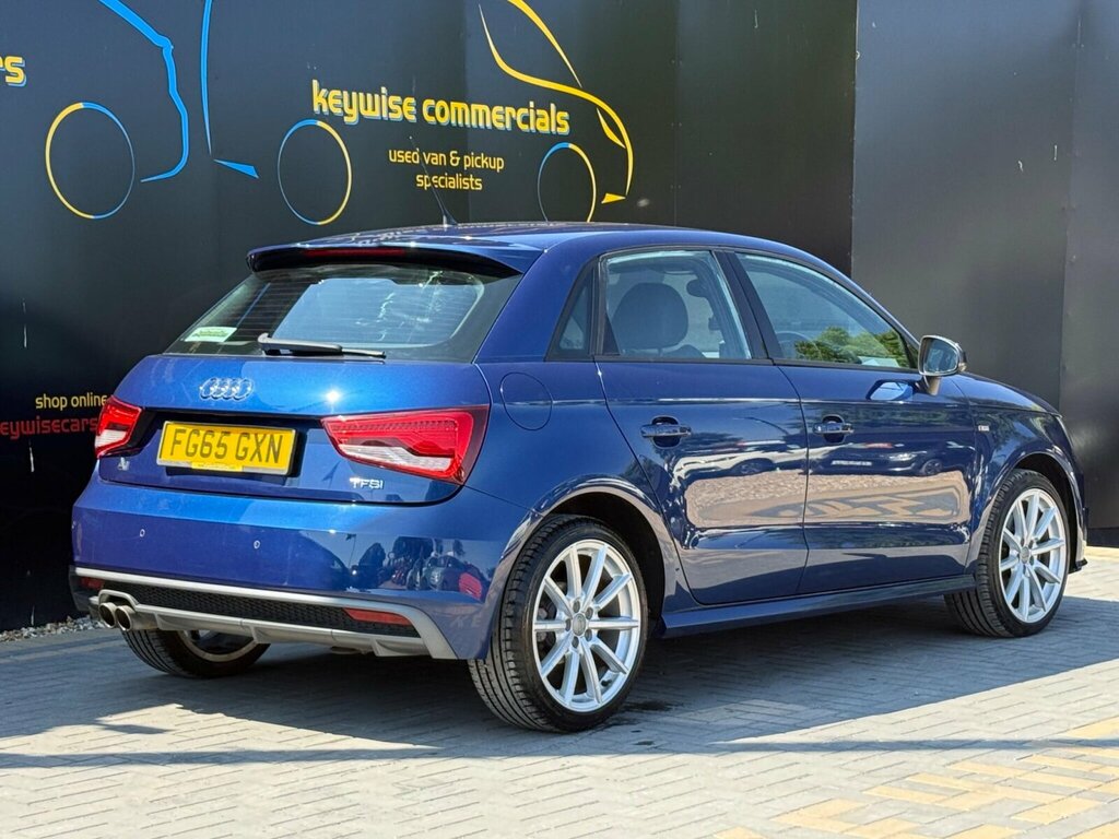 Audi A1 1.4 Tfsi S Line Sportback Euro 6 Ss FG65GXN Blue #5