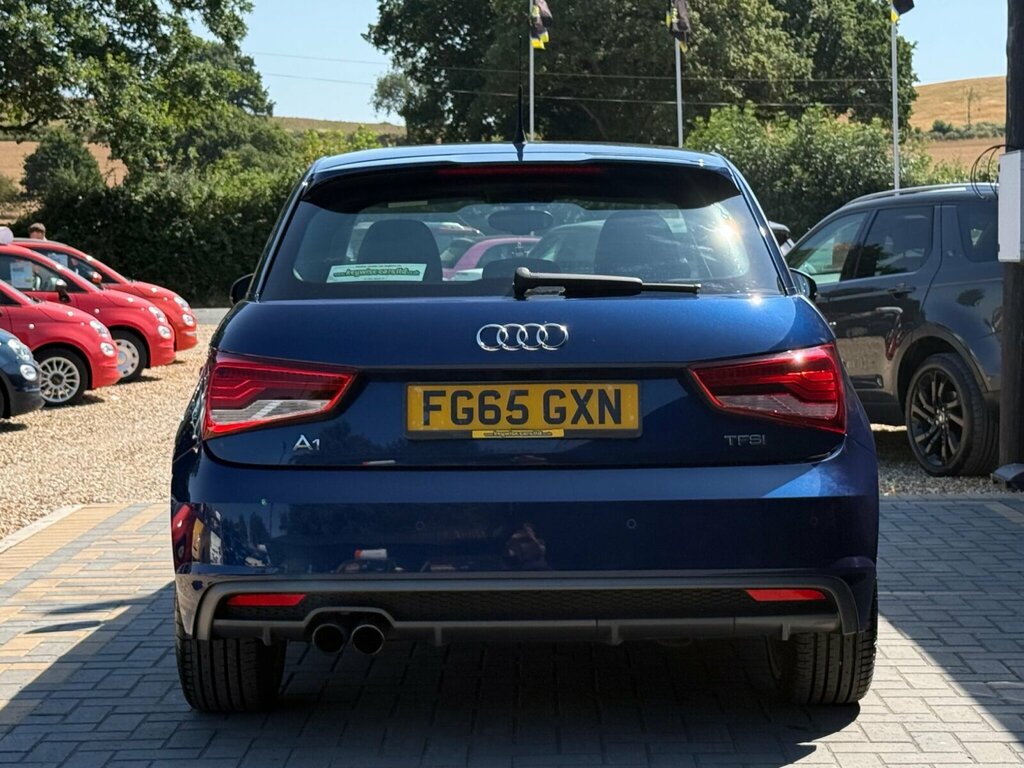 Audi A1 1.4 Tfsi S Line Sportback Euro 6 Ss FG65GXN Blue #4