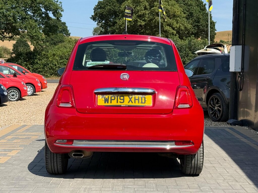 Fiat 500 1.2 Lounge Euro 6 Ss Red #4