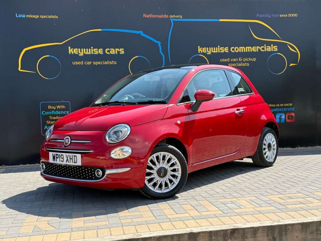 Fiat 500 1.2 Lounge Euro 6 Ss Red