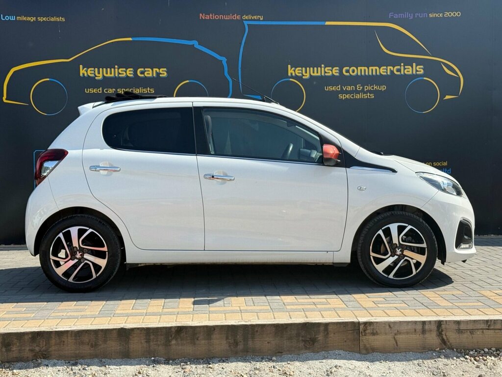 Peugeot 108 1.2 Puretech Roland Garros Top Euro 6 White #6