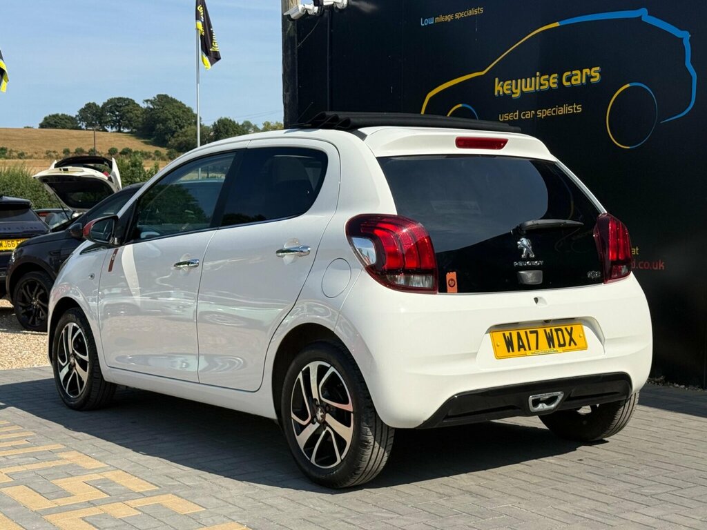 Peugeot 108 1.2 Puretech Roland Garros Top Euro 6 White #3
