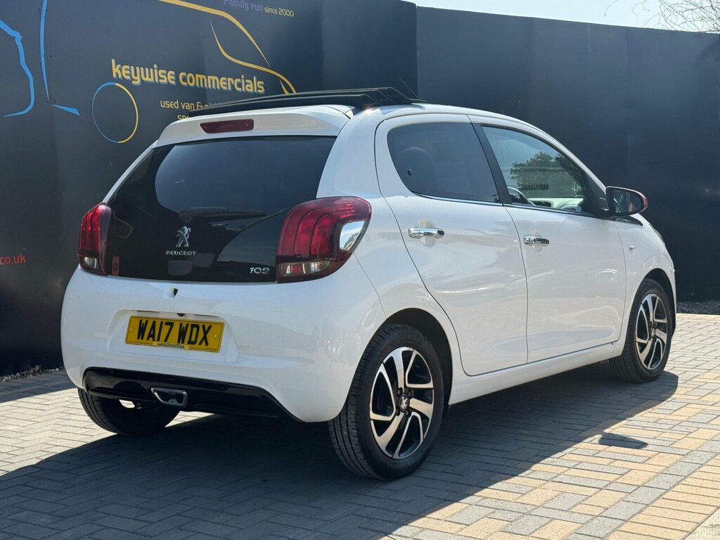 Peugeot 108 1.2 Puretech Roland Garros Top Euro 6 White #5