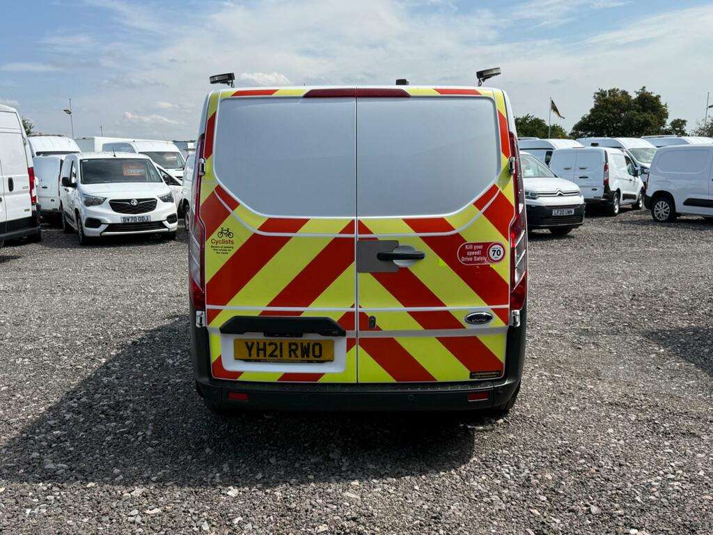 Ford Transit Custom 2.0 320 Ecoblue Leader L1 H1 Euro 6 Ss YH21RWO White #5