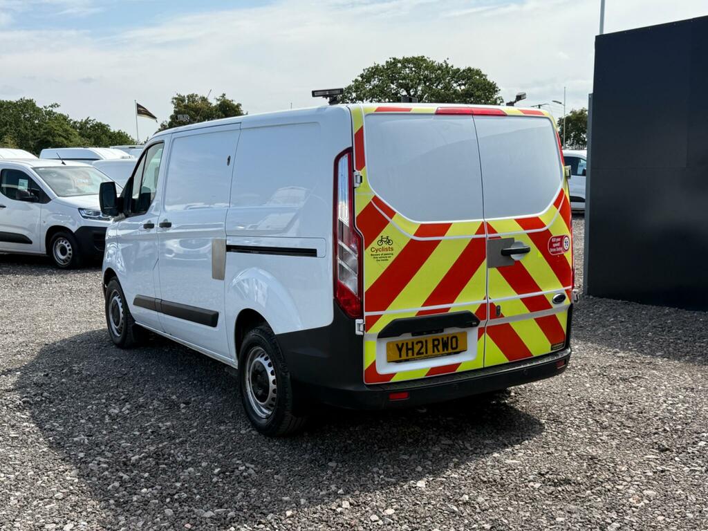 Ford Transit Custom 2.0 320 Ecoblue Leader L1 H1 Euro 6 Ss YH21RWO White #4
