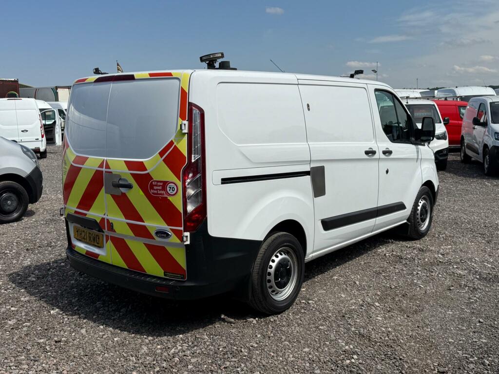 Ford Transit Custom 2.0 320 Ecoblue Leader L1 H1 Euro 6 Ss YH21RWO White #6