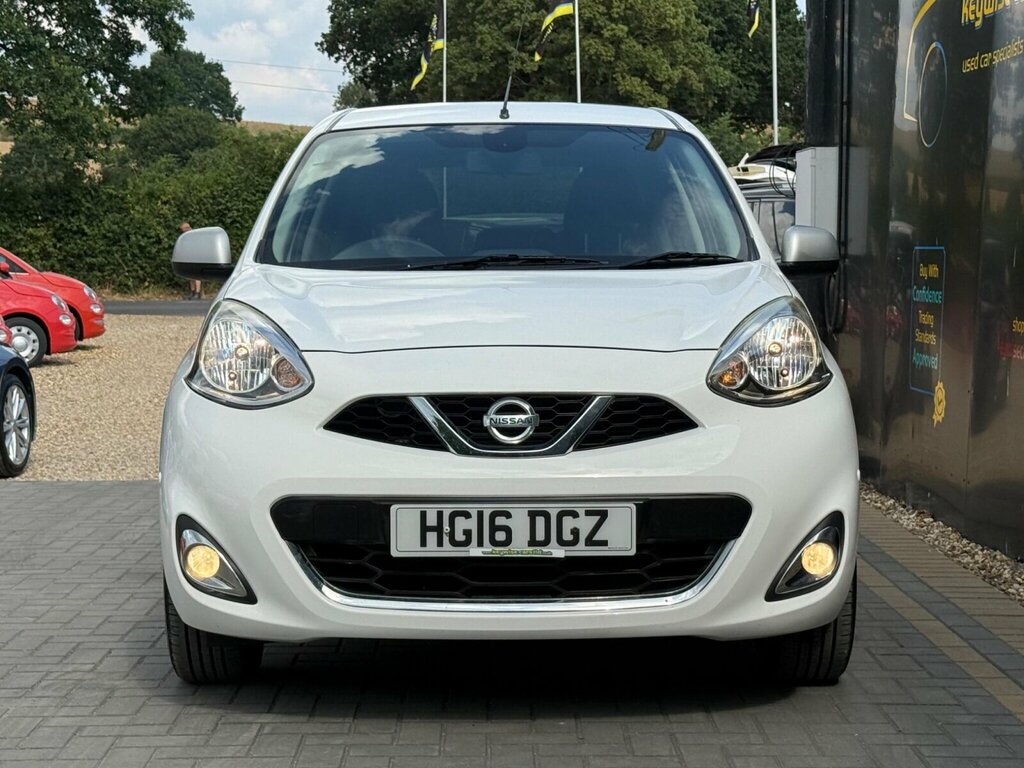 Nissan Micra Micra Acenta White #8