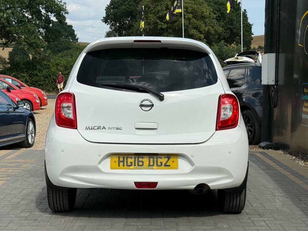 Nissan Micra 1.2 N-tec Euro 6 White #4