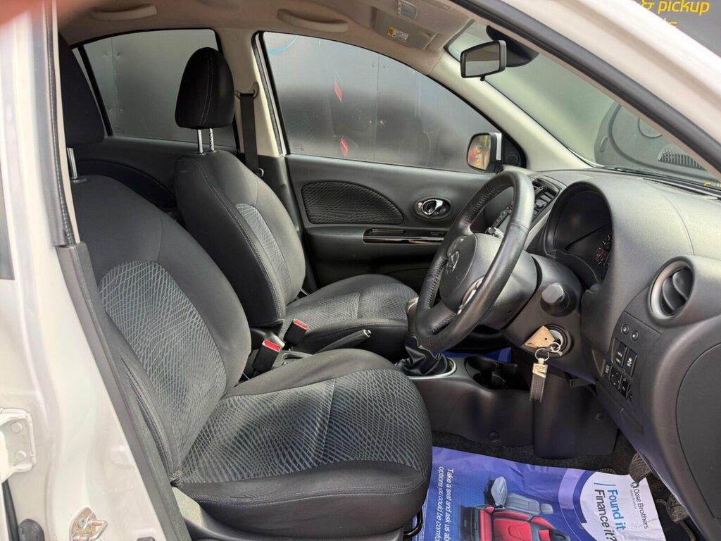 Nissan Micra Micra Acenta White #13