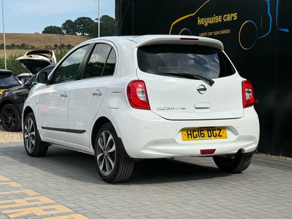 Nissan Micra 1.2 N-tec Euro 6 White #3