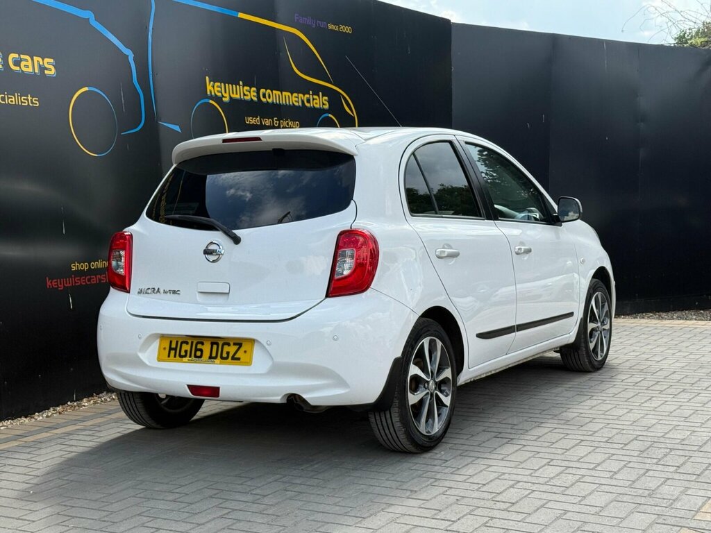 Nissan Micra 1.2 N-tec Euro 6 White #5