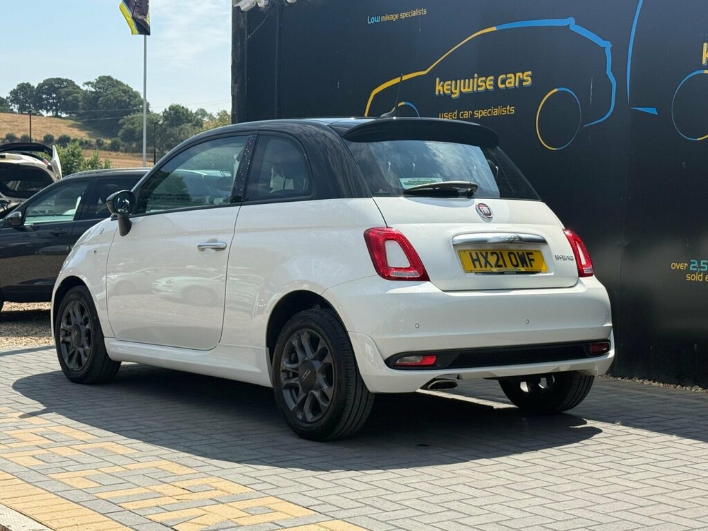 Fiat 500 1.0 Mhev Hey Google Euro 6 Ss White #3
