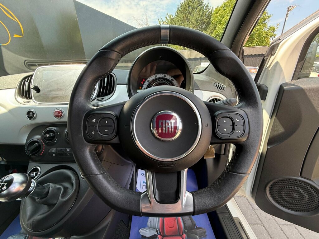 Fiat 500 Hey Google Black #22