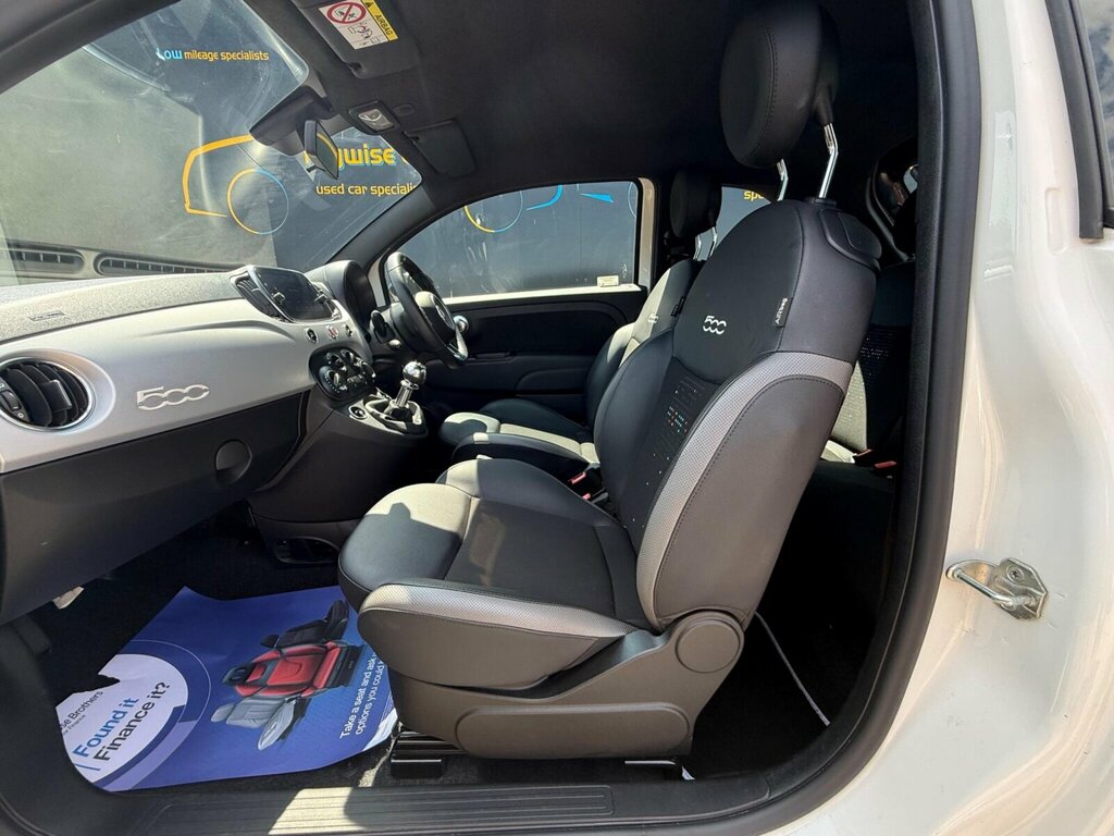Fiat 500 Hey Google Black #17