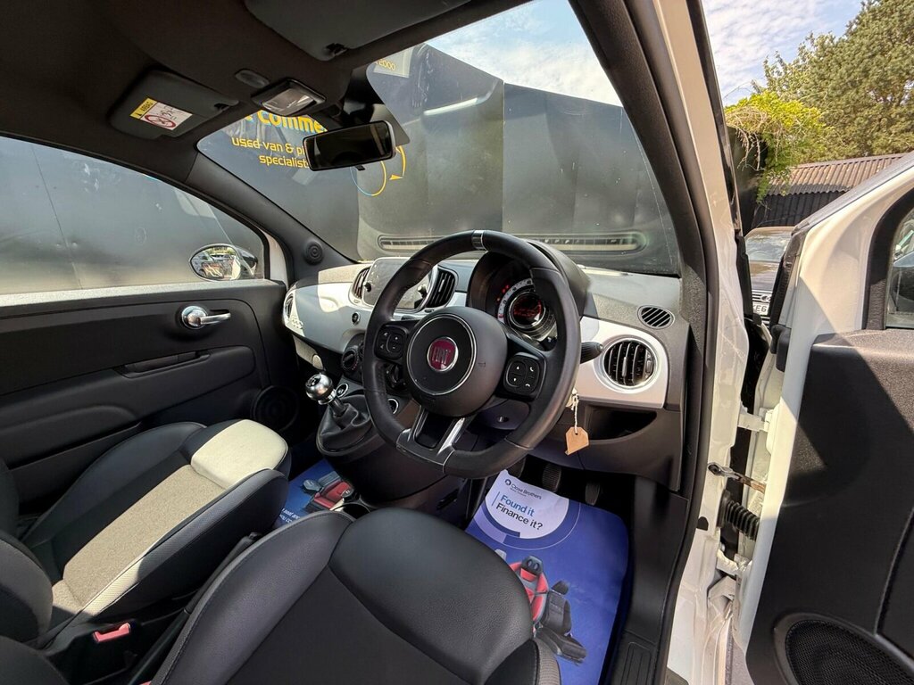 Fiat 500 Hey Google Black #14