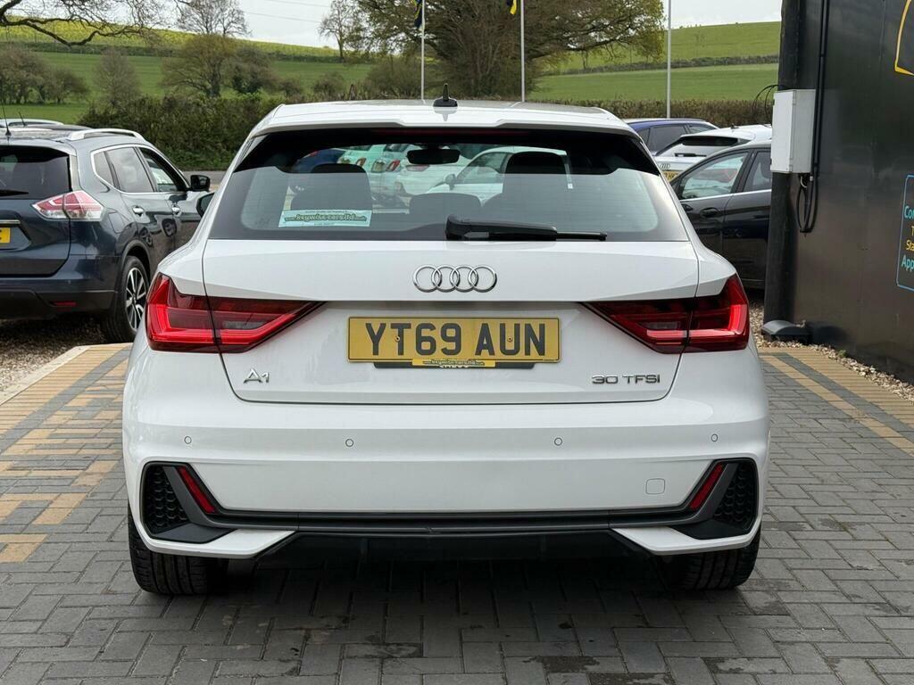 Audi A1 1.0 Tfsi 30 S Line Sportback Euro 6 Ss White #4
