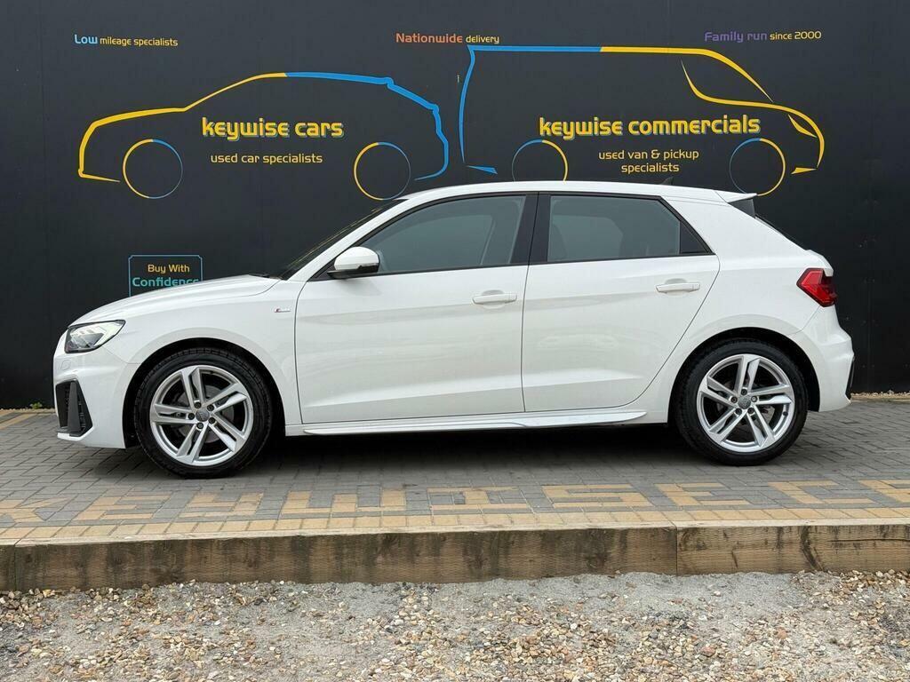 Audi A1 1.0 Tfsi 30 S Line Sportback Euro 6 Ss White #2
