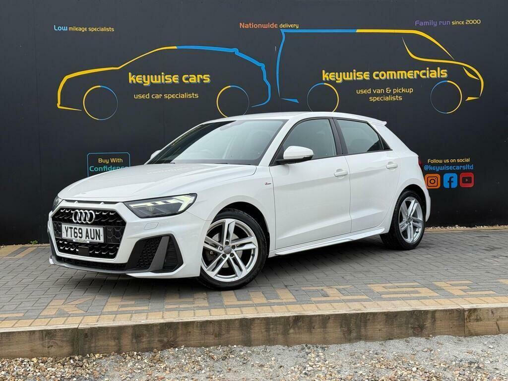 Audi A1 1.0 Tfsi 30 S Line Sportback Euro 6 Ss White