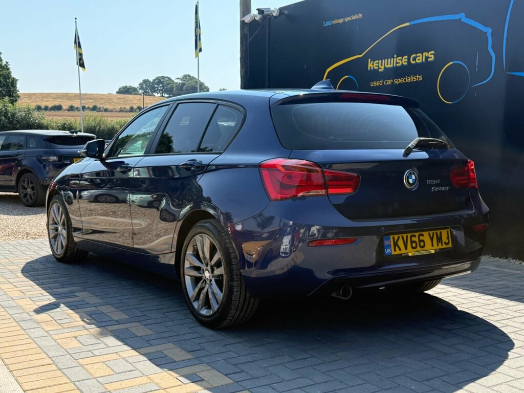 BMW 1 Series 2.0 118D Sport Euro 6 Ss Blue #3