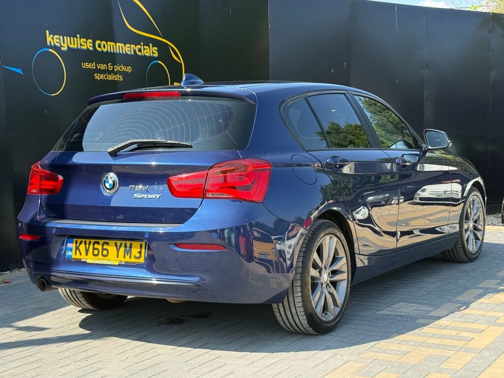 BMW 1 Series 2.0 118D Sport Euro 6 Ss Blue #5