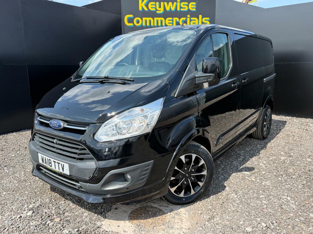 Ford Transit Custom 2.0 Tdci 290 Sport Panel Van L1 Black #2