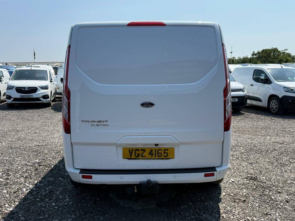 Ford Transit Custom 2.0 320 Ecoblue Limited Crew Van L1 H1 Euro 6 VGZ4165 White #6