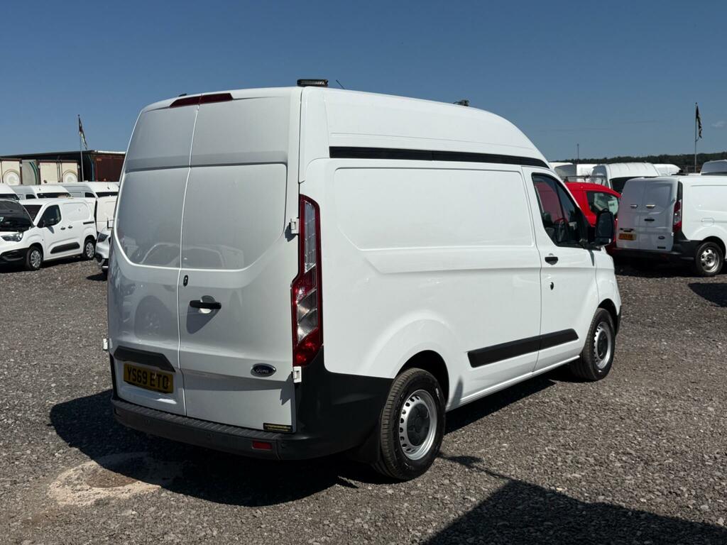 Ford Transit Custom 2.0 300 Ecoblue Leader L1 H2 Euro 6 Ss YS69ETO White #6