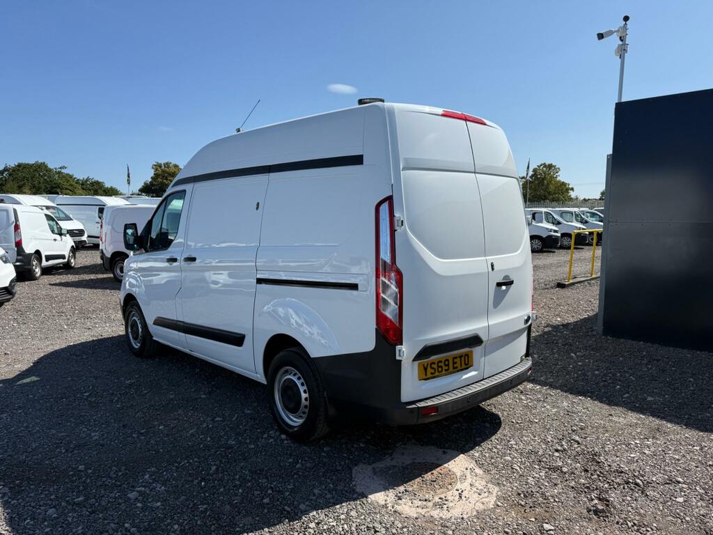 Ford Transit Custom 2.0 300 Ecoblue Leader L1 H2 Euro 6 Ss YS69ETO White #4