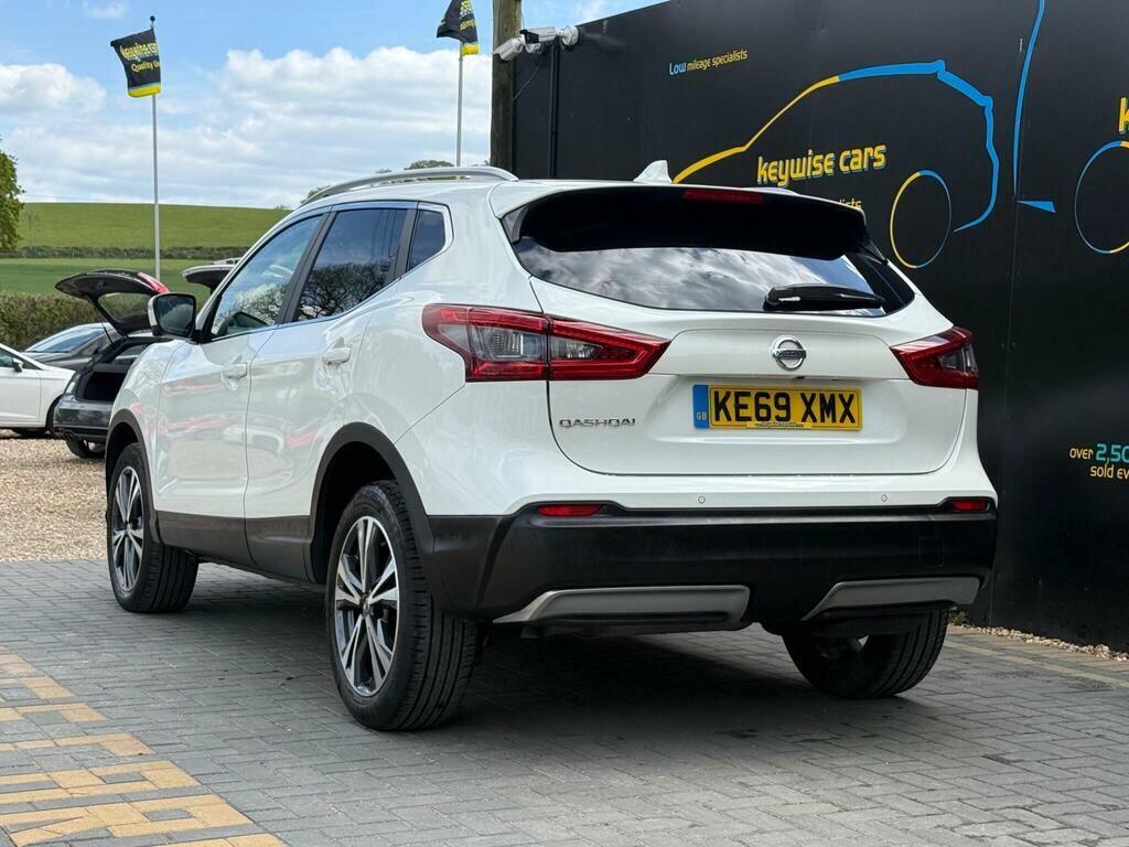 Nissan Qashqai 1.5 Dci N-connecta Euro 6 Ss White #3