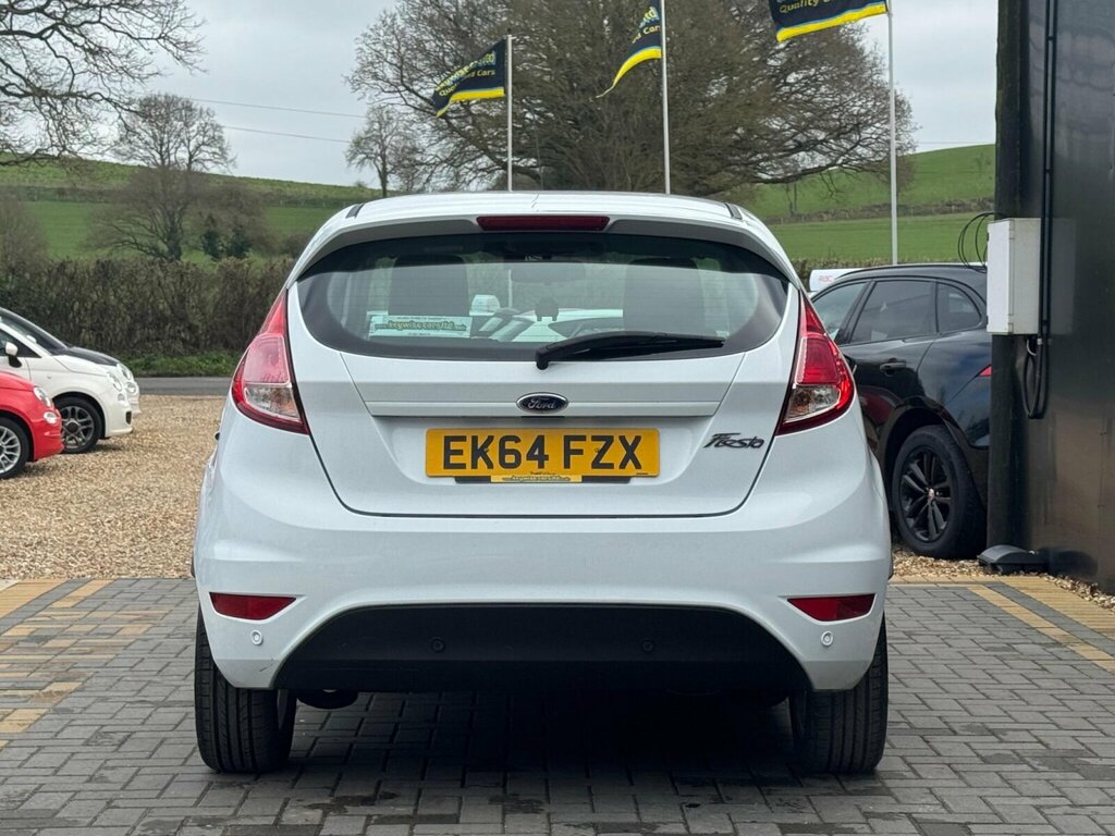 Ford Fiesta 1.25 Zetec Euro 5 White #4