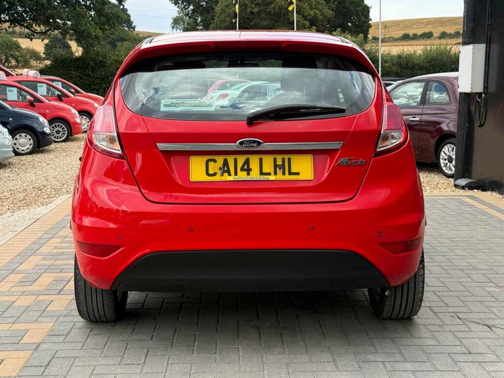 Ford Fiesta 1.25 Zetec Euro 5 Red #4