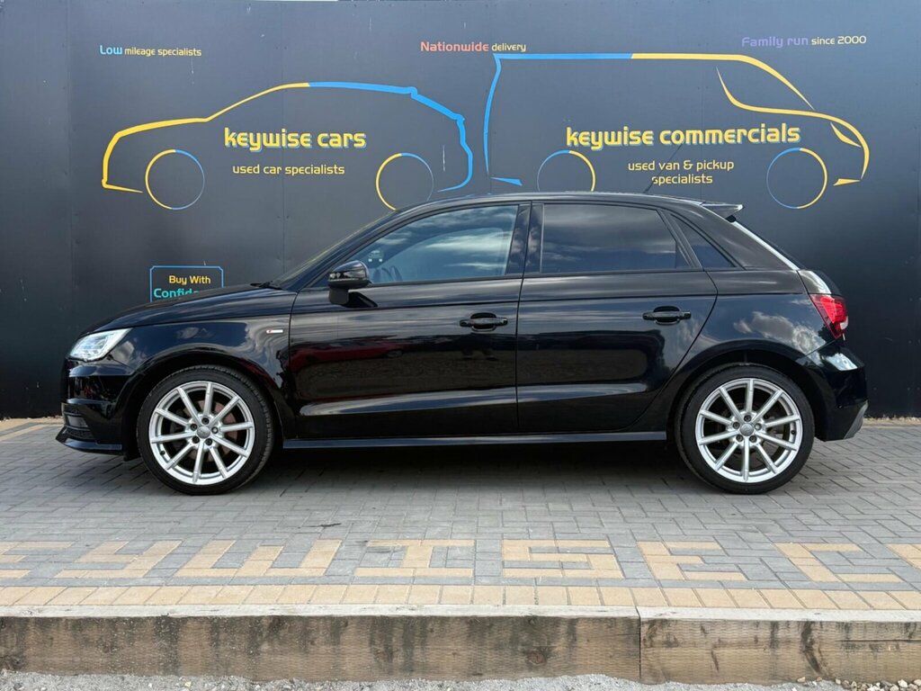 Audi A1 1.4 Tfsi S Line Sportback Euro 6 Ss Nav Black #2