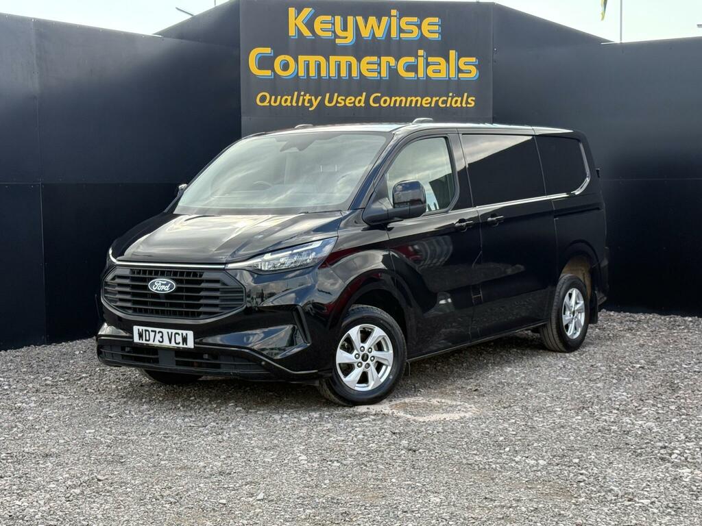 Ford Transit Custom 2.0 300 Ecoblue Limited L1 H1 Euro 6 Ss Black