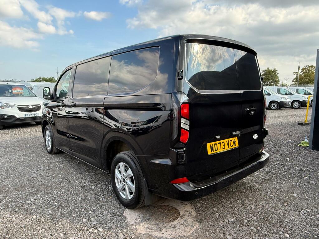 Ford Transit Custom 2.0 300 Ecoblue Limited L1 H1 Euro 6 Ss Black #4