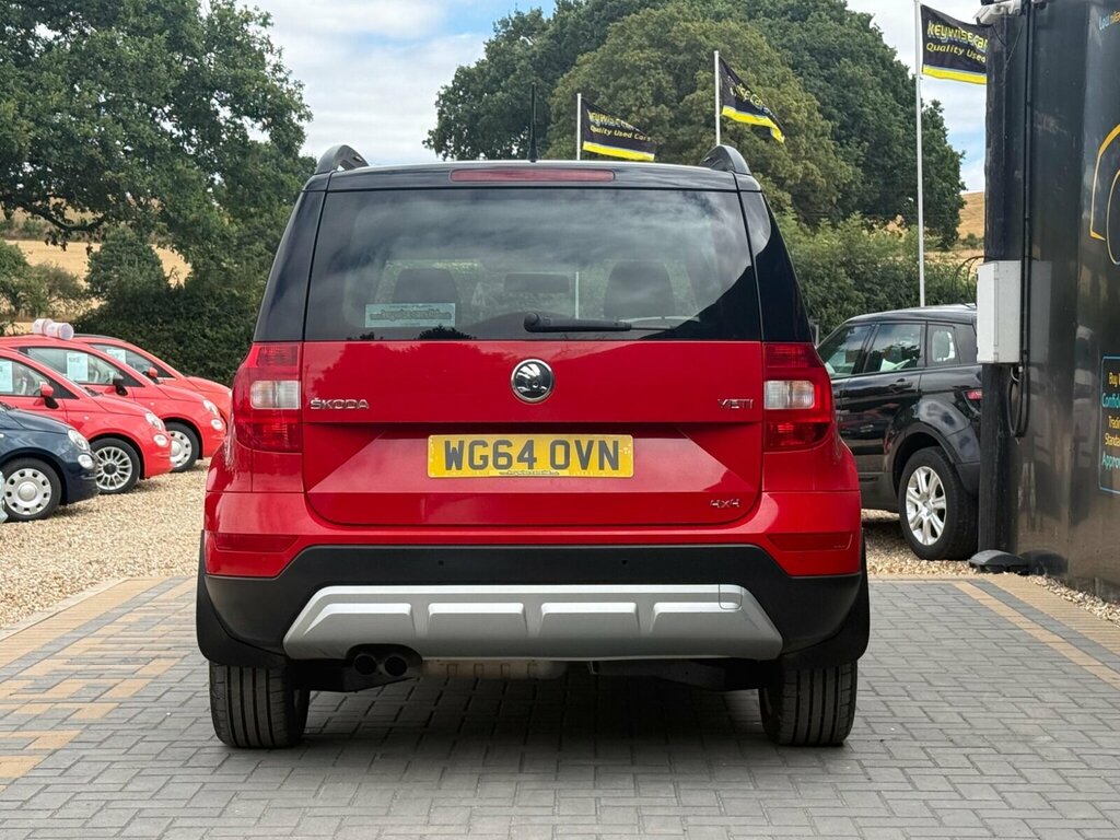 Skoda Yeti 2.0 Tdi Se Outdoor Dsg 4Wd Euro 5 Red #4