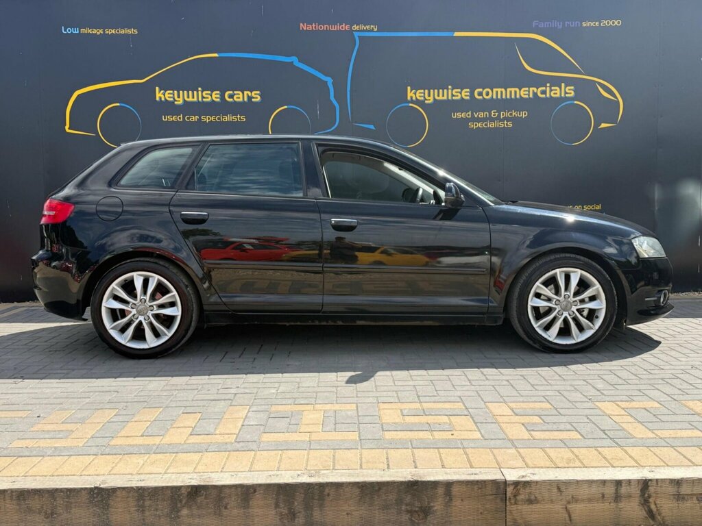Audi A3 2.0 Tdi Sport Sportback Euro 5 Ss Black #6