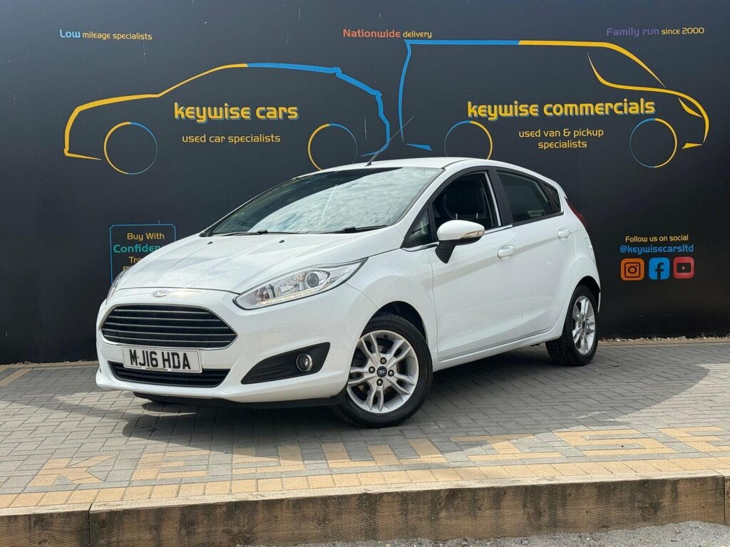 Ford Fiesta 1.0T Ecoboost Zetec Euro 6 Ss White
