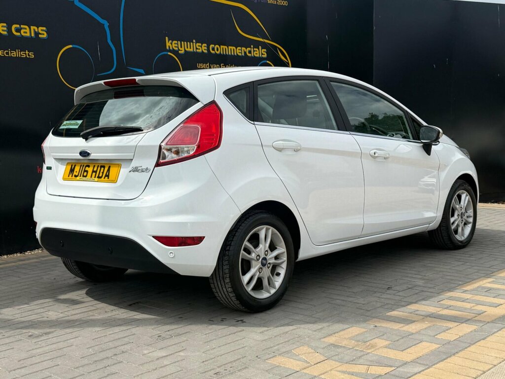 Ford Fiesta 1.0T Ecoboost Zetec Euro 6 Ss White #5