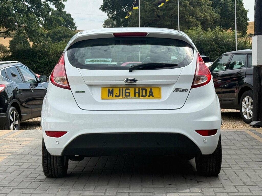 Ford Fiesta 1.0T Ecoboost Zetec Euro 6 Ss White #4