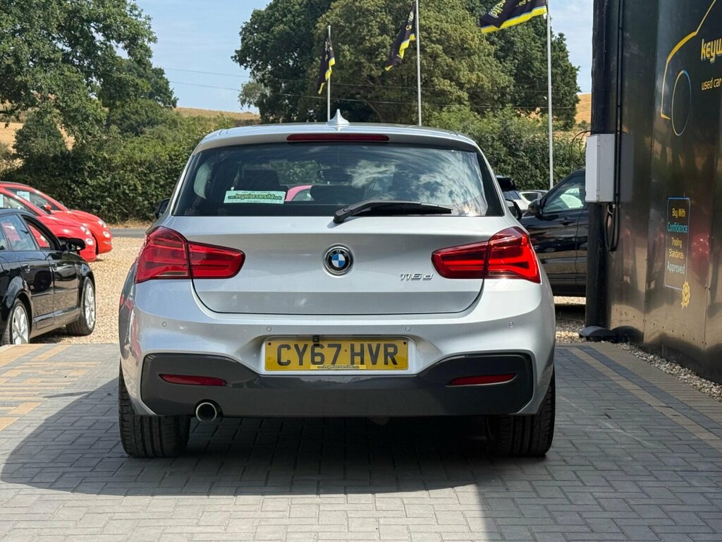 BMW 1 Series 1.5 116D M Sport Euro 6 Ss Silver #4