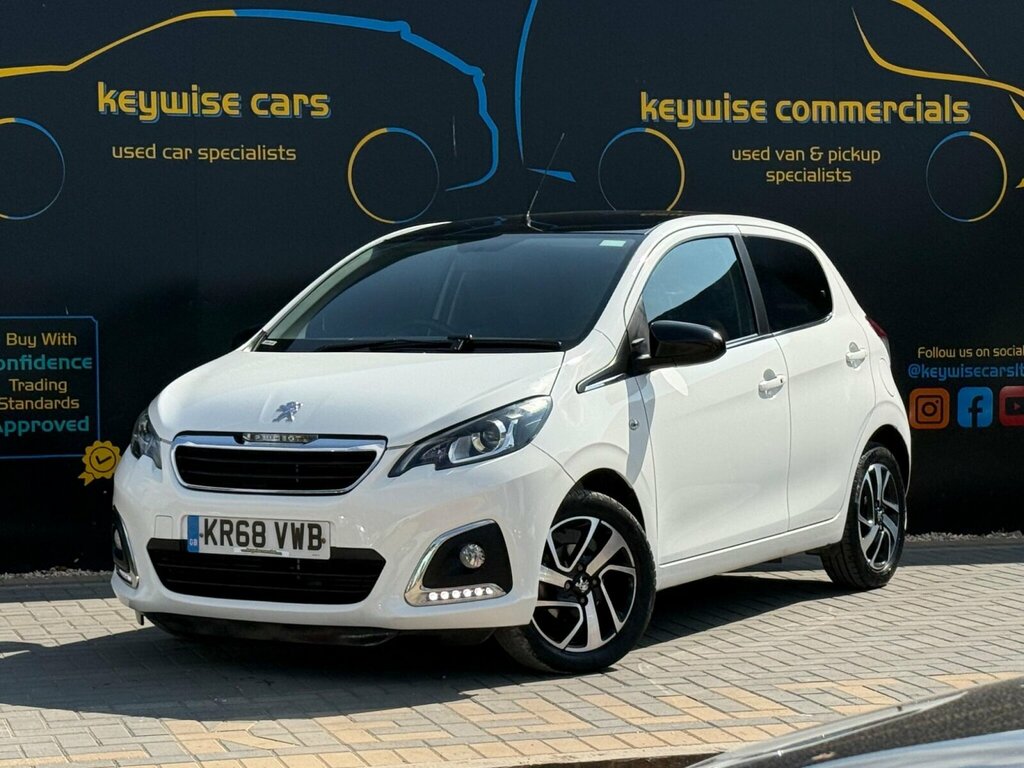 Peugeot 108 1.0 Allure 2 Tronic Euro 6 White