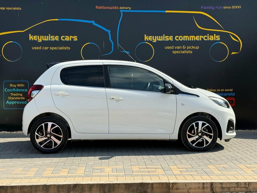 Peugeot 108 1.0 Allure 2 Tronic Euro 6 White #6
