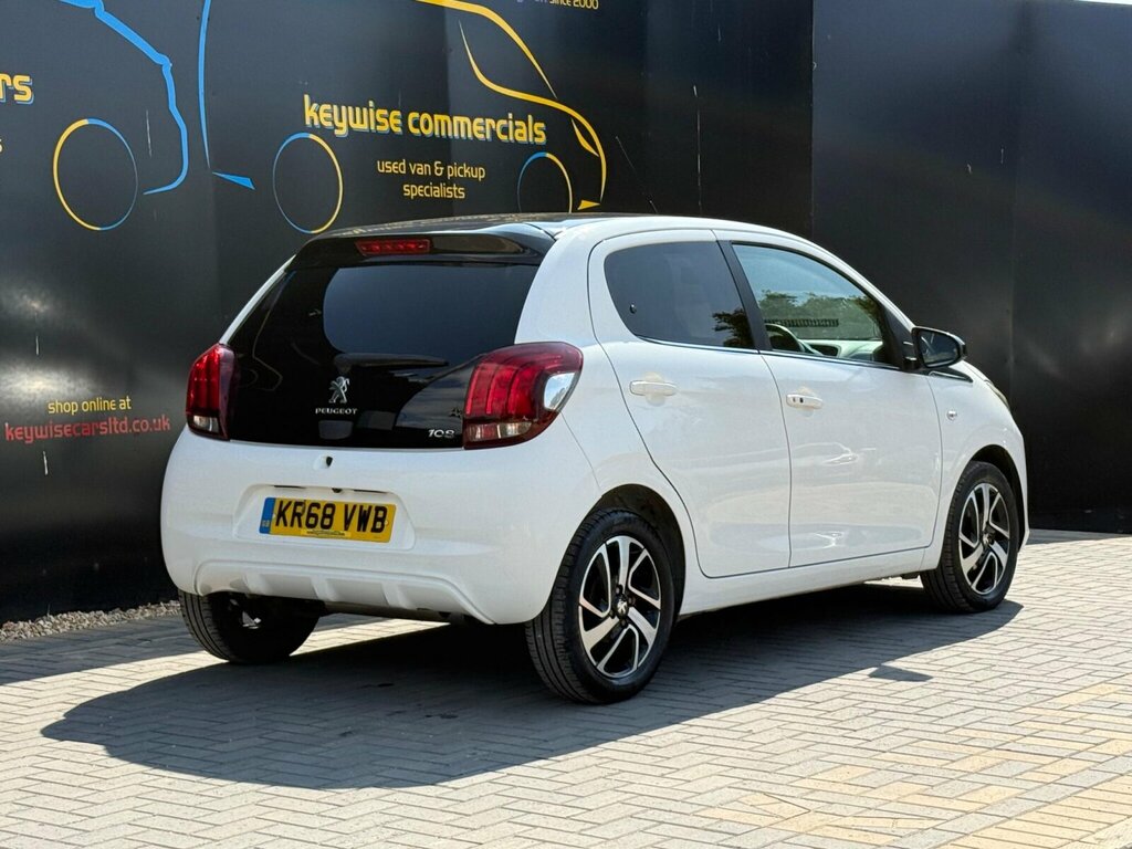 Peugeot 108 1.0 Allure 2 Tronic Euro 6 White #5