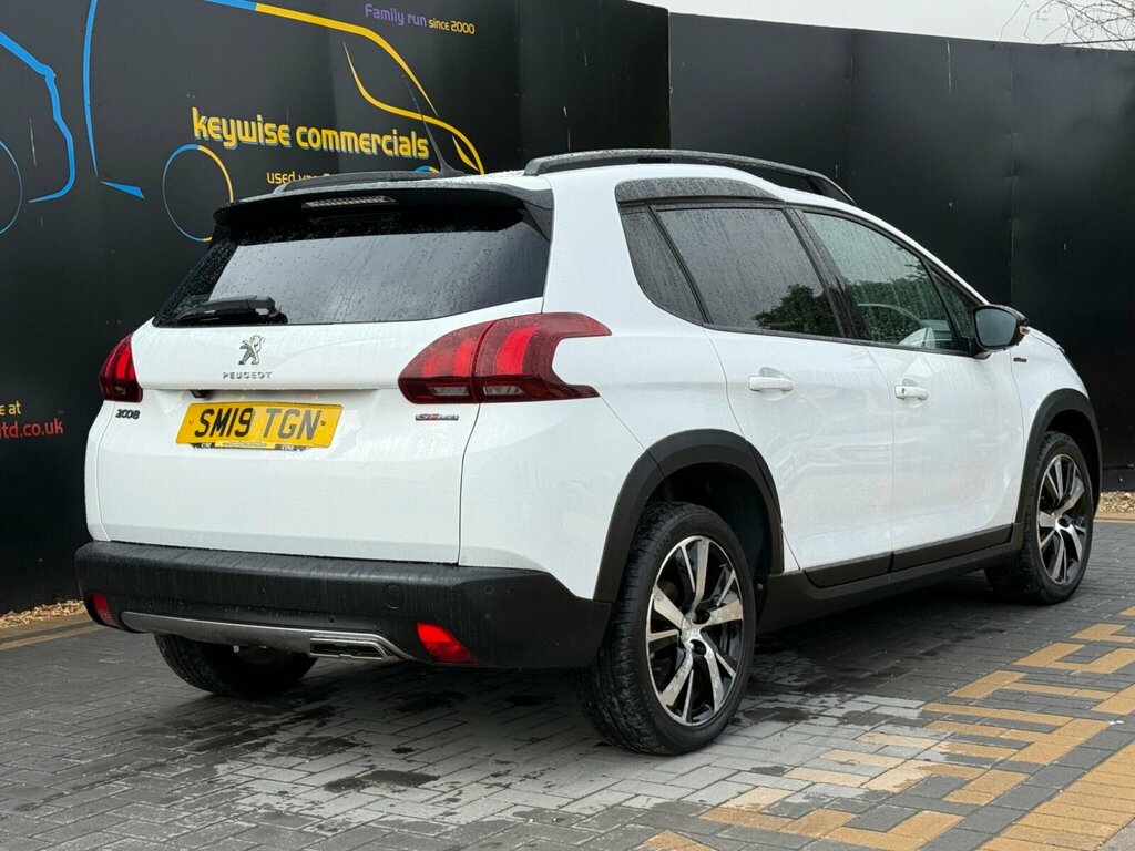 Peugeot 2008 1.2 Puretech Gt Line Eat Euro 6 Ss White #5
