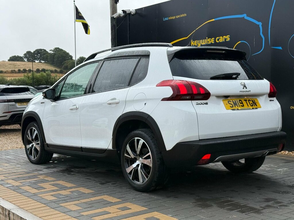 Peugeot 2008 1.2 Puretech Gt Line Eat Euro 6 Ss White #3