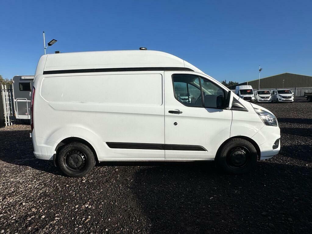 Ford Transit Custom 350 Rwd 2.0 Ebl 130 Bhp L2 Medium H3 High Roof N White #8