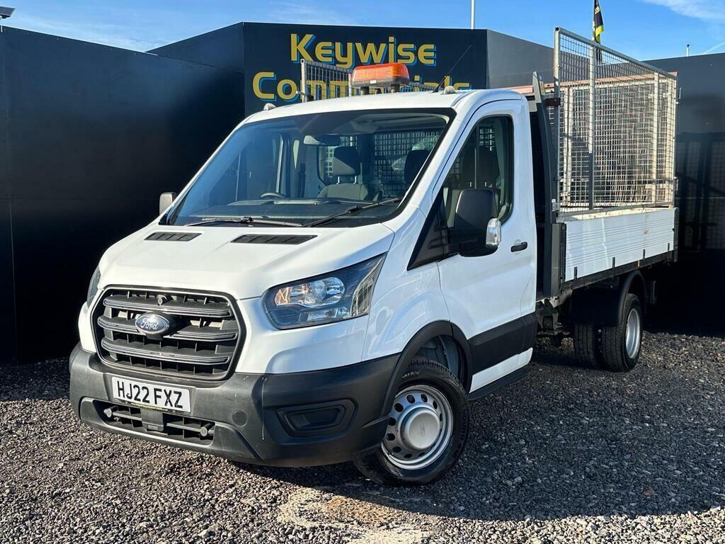 Ford Transit Custom 2.0 350 Ecoblue Leader Tipper Rw White #2